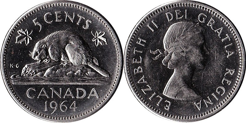 File:Canada $0.05 1964.jpg