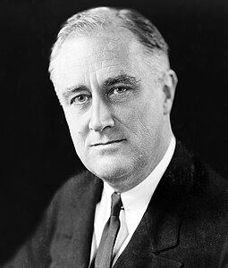 Age 51, first year as president, 1933