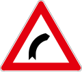 Curve to the right