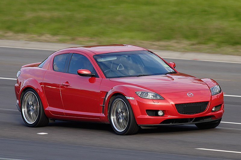 File:Mazda RX-8 on freeway.jpg