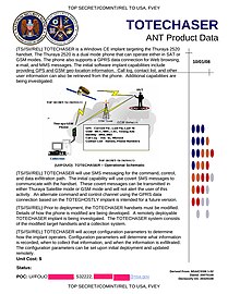 TOTECHASER - Windows CE implant that targets the Thuraya handset