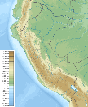 Map showing the location of Lachay National Reserve