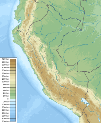 Location map Peru