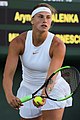 Image 30Aryna Sabalenka, 2024 women's singles champion. It was her second major title and her second at the Australian Open. (from Australian Open)