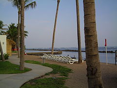 Playa Salinitas en el occidente del país