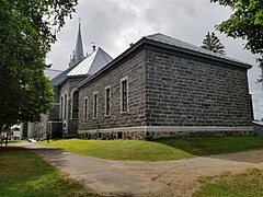 Rear of the Church of Sainte-Thècle, which was built from 1903 to 1905.