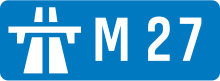 UK-Motorway-M27.svg