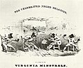 Image 56Detail from cover of The Celebrated Negro Melodies, as Sung by the Virginia Minstrels, 1843 (from Origins of the blues)