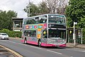 Image 129A First Glasgow Alexander Dennis Enviro400 double-decker bus in Glasgow, Scotland (from Double-decker bus)