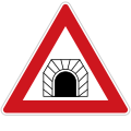 Caution, tunnel