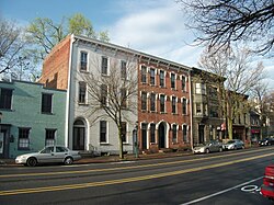 Downtown Carlisle in April 2011