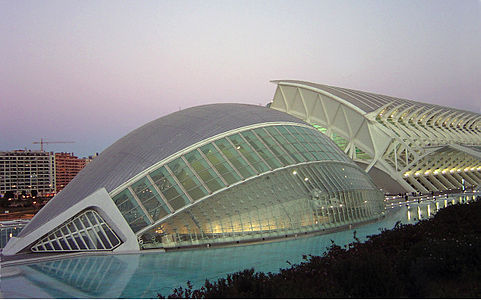 The City of Arts and Sciences in Valencia, Spain (1991-2006)