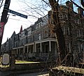 Alpha Terrace Historic District, built circa 1885, located at 716–740 and 721–743 North Beatty Street.