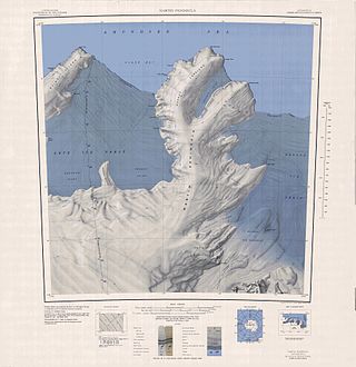 Wright Island and Martin Peninsula in the east