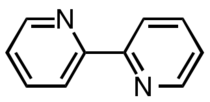 Skeletal formula of 2,2'-bipyridine