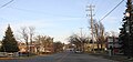 Looking east in downtown Green Lake