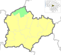 Location of Gudžiūnai eldership