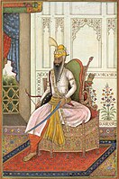 Ranjit Singh, c. 1830.[96]