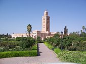 Mosque Koutoubia in Marrakech