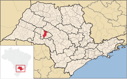 Location in São Paulo state