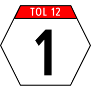 Toll route 1 in Region 12 (West Java) Jakarta–Cikampek Elevated Toll Road