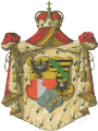 Coat of arms of the principality of Liechtenstein (1719).