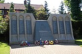 Memorial to Operation Chastise members at Woodhall Spa, Lincolnshire