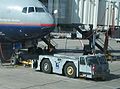 Aircraft pushback tractor