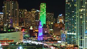 Biscayne Boulevard night 20101202.jpg