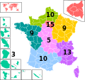 2004年-2019年法國的歐洲議會選區