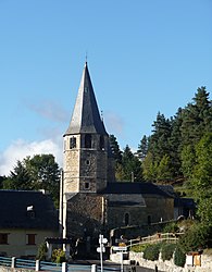 The church of Sainte-Eulalie