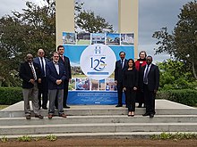 Helderberg College Administrators with Southern Africa Union Officers on the occasion of 125th-year celebration.