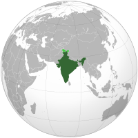 India's claims in Pakistan and China