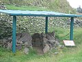 This "kiva" was discovered and named by archeologist Byron Cummings, who likened it to semi-buried round chambers found in the SW U.S. Its ritual purpose is unknown.