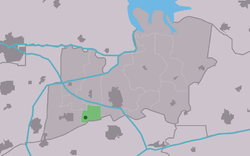 Location in the former Kollumerland municipality