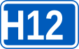 Highway H12 shield}}