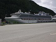 Sapphire Princess at Skagway, Alaska