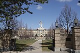 Sherman Hall, Western Illinois University, Macomb, Illinois, US.