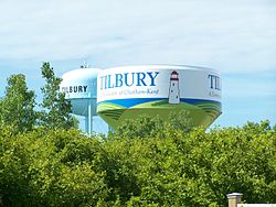 Tilbury water tower