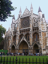 North façade, built in Gothic style