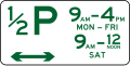 (R5-16) Parking Permitted: Half Hours