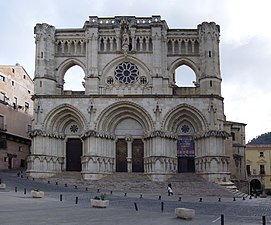 Catedral de Cuenca, de estilos gótico, barroco y neogótico