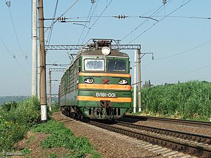 Электровоз ВЛ81-001, Ростовская область