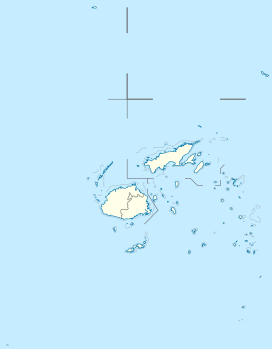 Map of Fiji