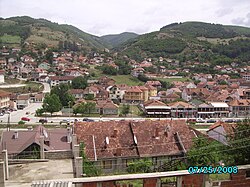 Panorama of Kaçanik