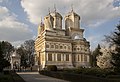 Orthodox church in Curtea de Argeş, Romania