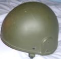 A Mk. 6 Helmet, issued to British military personnel during the very later part of the 20th Century.