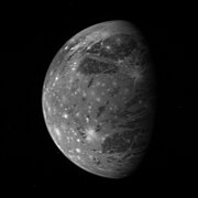 New Horizons' view of Ganymede