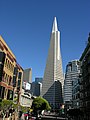 A picture I took of the Transamerica Pyramid in San Francisco