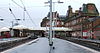 The platforms and station building of Ayr railway station in 2008